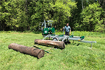 Woodland Mills Log Loading Ramp