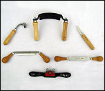 Scorps, Inshaves, Spokeshaves & Woodworking Drawknives